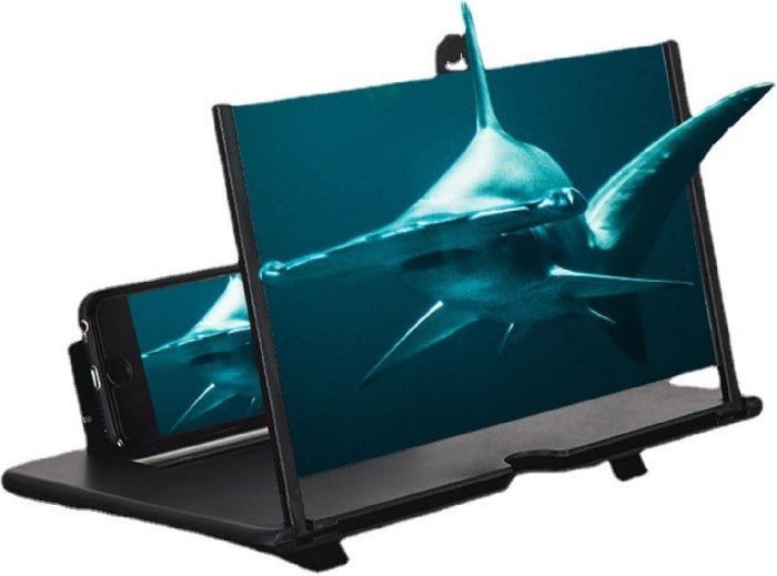 Agrandisseur d'écran Incurvé 3D HD 12 pour Téléphone Portable EX-1027